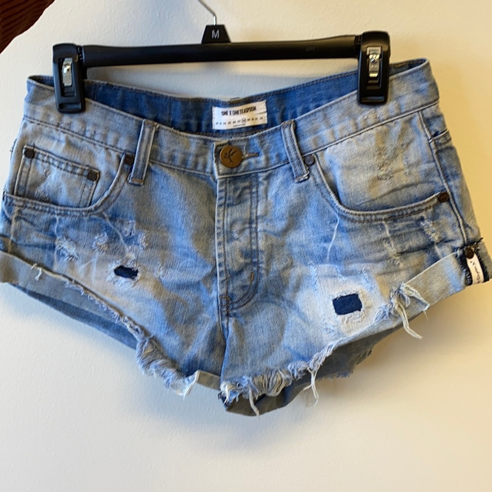 One x OneTeaspoon denim shorts. From 2010